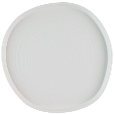 Churchill White Organic Walled Plate 10.5" (Pack 6)