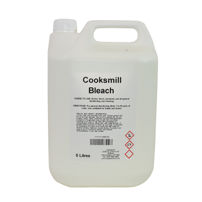 Cooksmill Professional Bleach 5% (5 Litre)