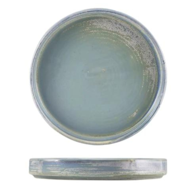 Genware Terra Porcelain Seafoam Presentation Plate 18cm