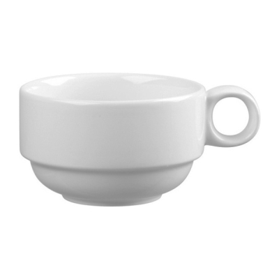 Churchil White Profile Stacking Cup 3.9oz (Pack 12)
