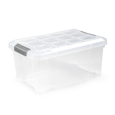 Plasticforte Multipurpose Storage Container with Clip Lid 10 Litres