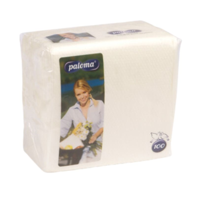 Paloma 1 Ply Napkin 30 x 30cm Ivory (Pack 100)
