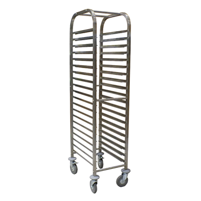 Gastronorm Racking Trolley 20 Tiers for 1/1 GN Pans 38(w) x 58(d) x 170(h)cm