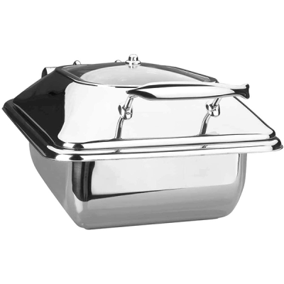 Lacor Deluxe Chafing Dish Rectangular 1/2 GN 4 Litre (Fits 127856)
