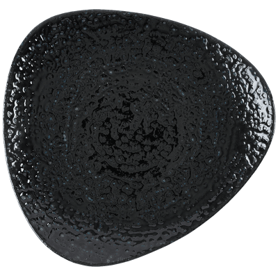 Churchill Homespun Chroma Black Lotus Plate 9" (Pack 12)