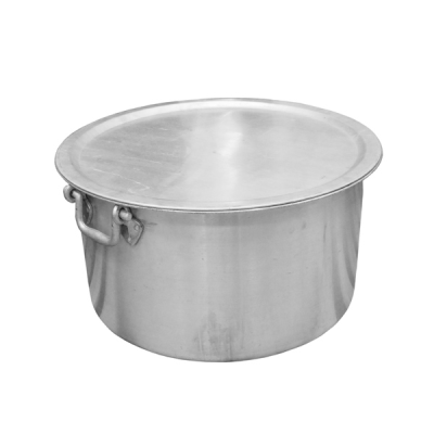 Large Aluminium Casserole Pot & Lid No 48 24" / 100 Litre