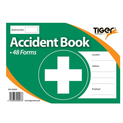 Tiger A5 Accident Book 48 Forms