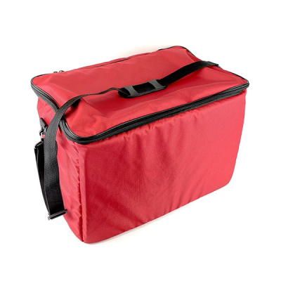 Red Food Carrier / Delivery Bag 20" x 14" x 13"