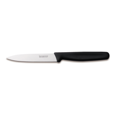 Victorinox Polypropylene Paring Knife with Pointed Tip in Black 10cm