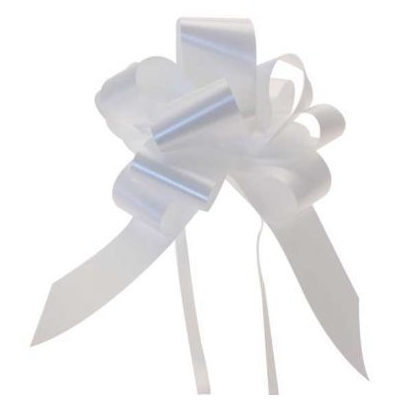 Pullbow 50mm White (Pack 20)