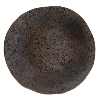 Rustico Black Ironstone Plate 21cm