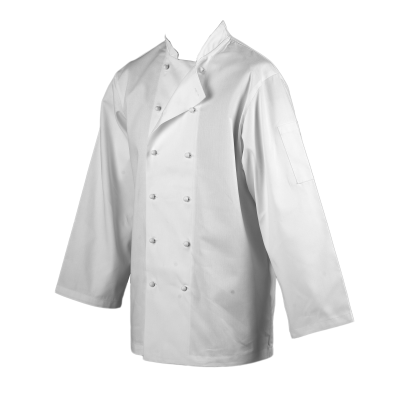Chef's Jacket Long Sleeve White Small