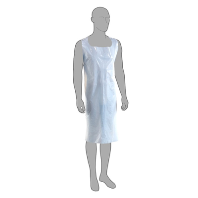 Disposable Poly Apron White (Pack 500)