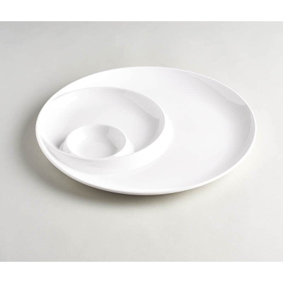 Melamine Dip Eat Plate