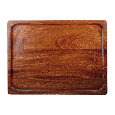 Art De Cuisine Wooden Square Deli Board 32.6cmx24 cm (Pack 4)