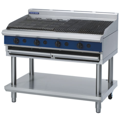 Blue Seal Evolution Series G598LS Gas Chargrill 1200mm with Leg Stand
