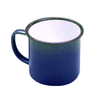 Falcon Blue Enamel Mug 9cm / 1 pint
