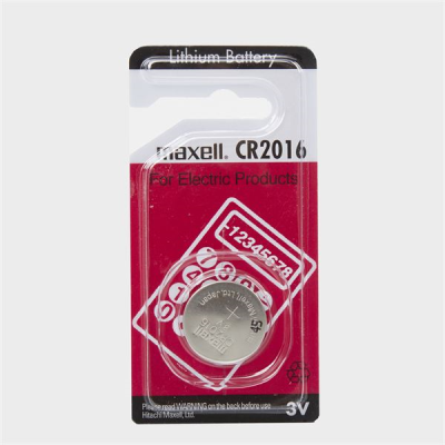 Maxell Coin Cell Lithium Battery CR2016 3V