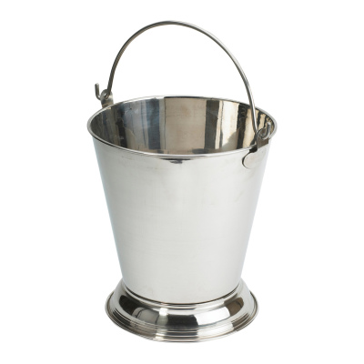 Stainless Steel 10" Bucket No 2 with Base