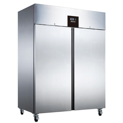 Blizzard BF2SS Upright Double Door Freezer Stainless Steel 2/1GN