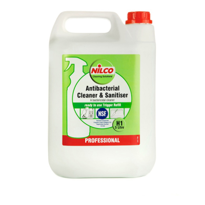 Nilco H1 Antibacterial Cleaner Sanitiser 5 Litre
