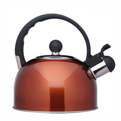 Le'Xpress Stainless Steel, Copper Effect Whistling Kettle, 1.4 Litre