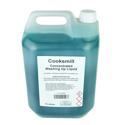 Cooksmill Concentrated Washing Up Liquid 20% (5 Litre)