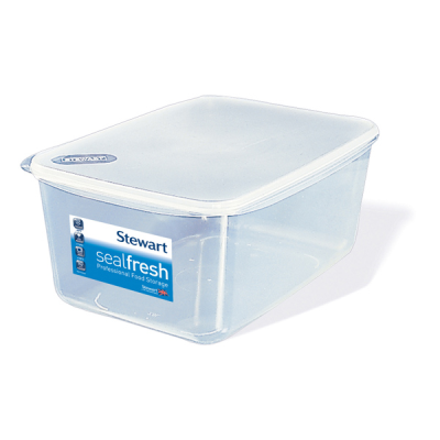 Stewart Sealfresh Clear Rectangular Container 7.5 Litre