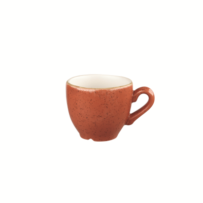Churchil Stonecast Orange Espresso Cup 3.5oz