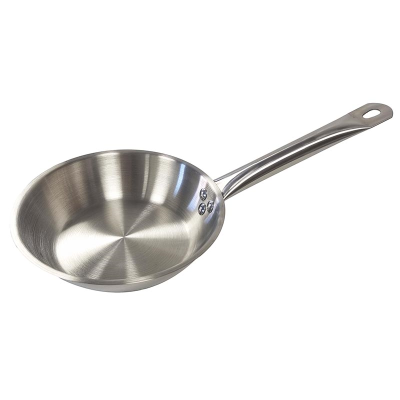 Professional Stainless Steel Frying Pan 8", 20cm
