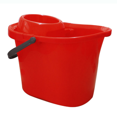 Standard 15 Litre Mop Bucket Red