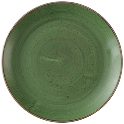 Churchill Stonecast Sorrel Green Evolve Coupe Plate 11.25" (Pack 12)