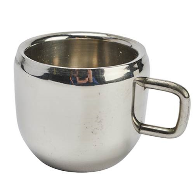 Stainless Steel Double Walled Tea/Coffee Cup Small