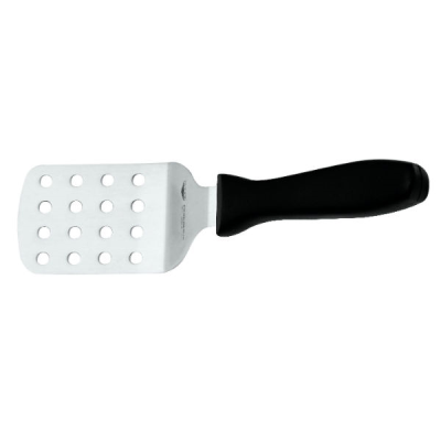 Paderno Stainless Steel Perforated Spatula with Polypropylene Handle 13.5 x 7cm
