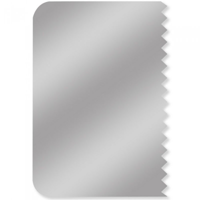 Combed Stainless Steel Side Scraper