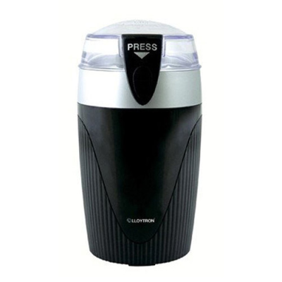 KitchenPerfected 120w 80g Spice / Coffee Grinder - Black/Silver