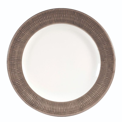 Churchill Bamboo Spinwash Dusk Footed Plate 27.6cm (Pack 12)