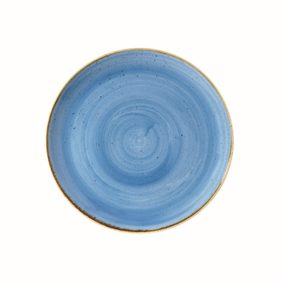 Churchil Stonecast Cornflower Blue Coupe Plate 11.25"