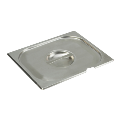 Gastronorm Lid Stainless Steel 1/2 Notched