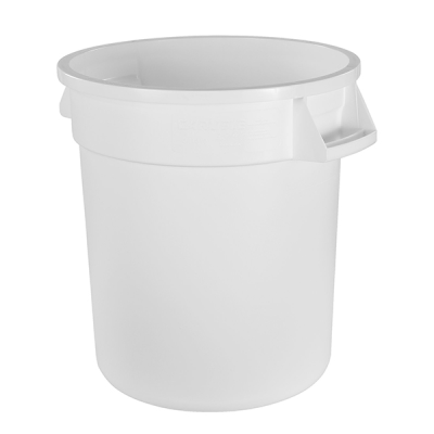 Bronco White Round Ingredient Bin Food Container 76 Litre