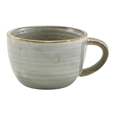Genware Terra Porcelain Grey Coffee Cup 28.5cl/10oz