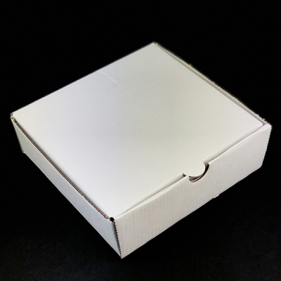 Corrugated Box, Chip, White, 145 x 138 x 46 mm (Pack 100)