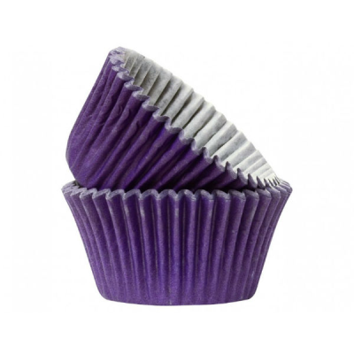 Purple Muffin Cases (Pack 50)