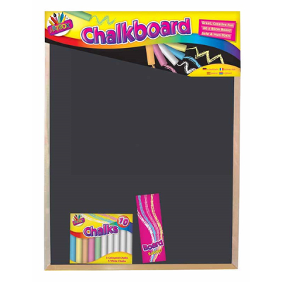Art Box Chalk Board Set 60x80cm