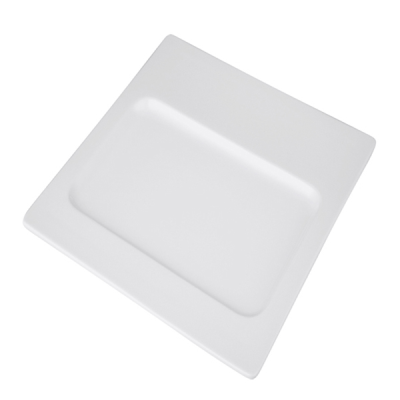 Contra Square Plate White 30cm
