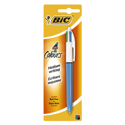 BIC 4 Colour Medium Assorted Pen