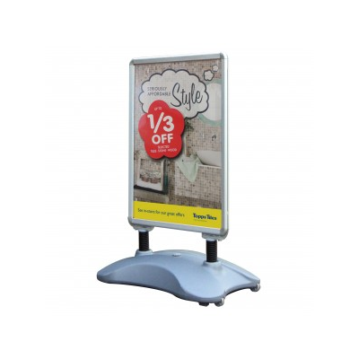 Forecourt A1 Snap Frame Display 800w x 1193h x 505d mm