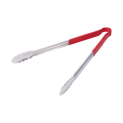 Colour Coded Steel Utility Tong Red 16"