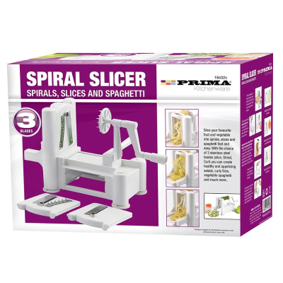 Prima 3 Blade Spiral Slicer for Slices and Spaghetti