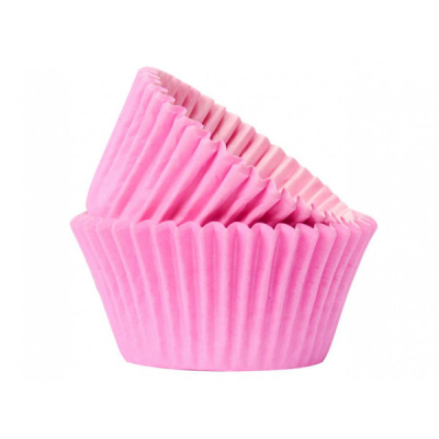 Pink Muffin Cases (Pack 50)